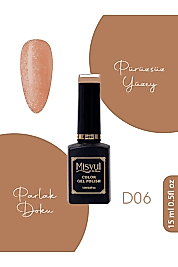 Misyul Kalıcı Oje D06,UV Led Kalıcı Oje Nail Art 15ml