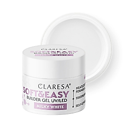 CLARESA Soft&Easy Builder Jel Milky White 45gr
