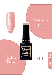 Misyul Kalıcı Oje S01, UV Led Kalıcı Oje Nail Art 15ml
