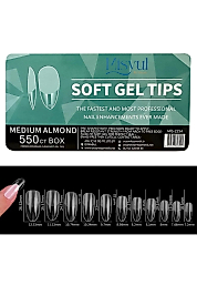 Misyul Protez Tırnak Soft Jel Tips 550’li Mideum Almond
