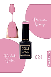 Misyul Kalıcı Oje 024, UV Led Kalıcı Oje Nail Art 15ml