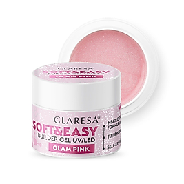 CLARESA Soft&Easy Builder Jel Glam Pink 45gr