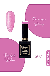 Misyul Kalıcı Oje S07,UV Led Kalıcı Oje Nail Art 15ml