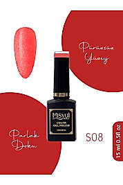 Misyul Kalıcı Oje S08,UV Led Kalıcı Oje Nail Art 15ml