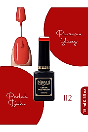 Misyul Kalıcı Oje 112, UV Led Kalıcı Oje Nail Art 15ml