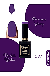 Misyul Kalıcı Oje 097, UV Led Kalıcı Oje Nail Art 15ml