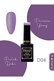 Misyul Kalıcı Oje D04,UV Led Kalıcı Oje Nail Art 15ml