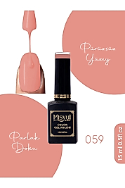 Misyul Kalıcı Oje 059, UV Led Kalıcı Oje Nail Art 15ml