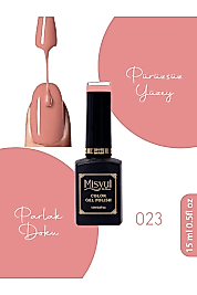 Misyul Kalıcı Oje 023, UV Led Kalıcı Oje Nail Art 15ml